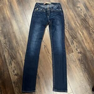 Big Star Women’s Alex Mid Rise Skinny Dark Wash Size 25